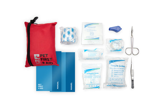 Trousse de premiers secours de poche pour animaux de compagnie - RcPets