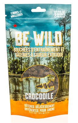 Be wild - Gâteries à saveur exotique (Crocodile) - This & that Canine co.