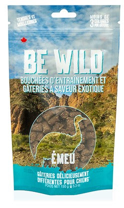 Be wild - Gâteries à saveur exotique (Émeu) - This & that Canine co.