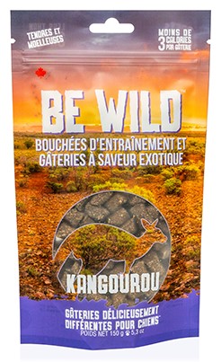 Be wild - Gâteries à saveur exotique (Kangourou) - This & that Canine co.