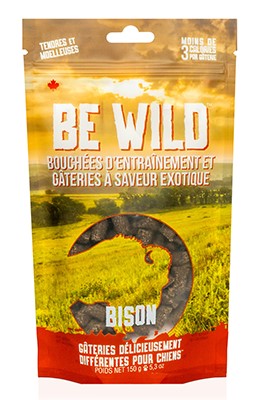 Be wild - Gâteries à saveur exotique (Bison) - This & that Canine co.