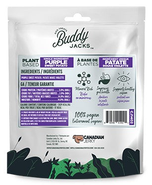 Buddy Jack - Gâteries à basse de plantes - Canadien Jerky