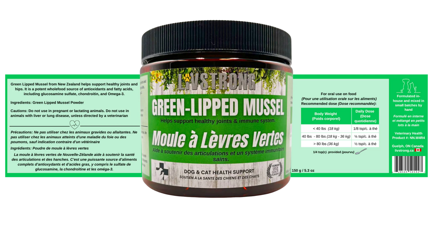 Moule à lèvres vertes - Supplément - Livstrong