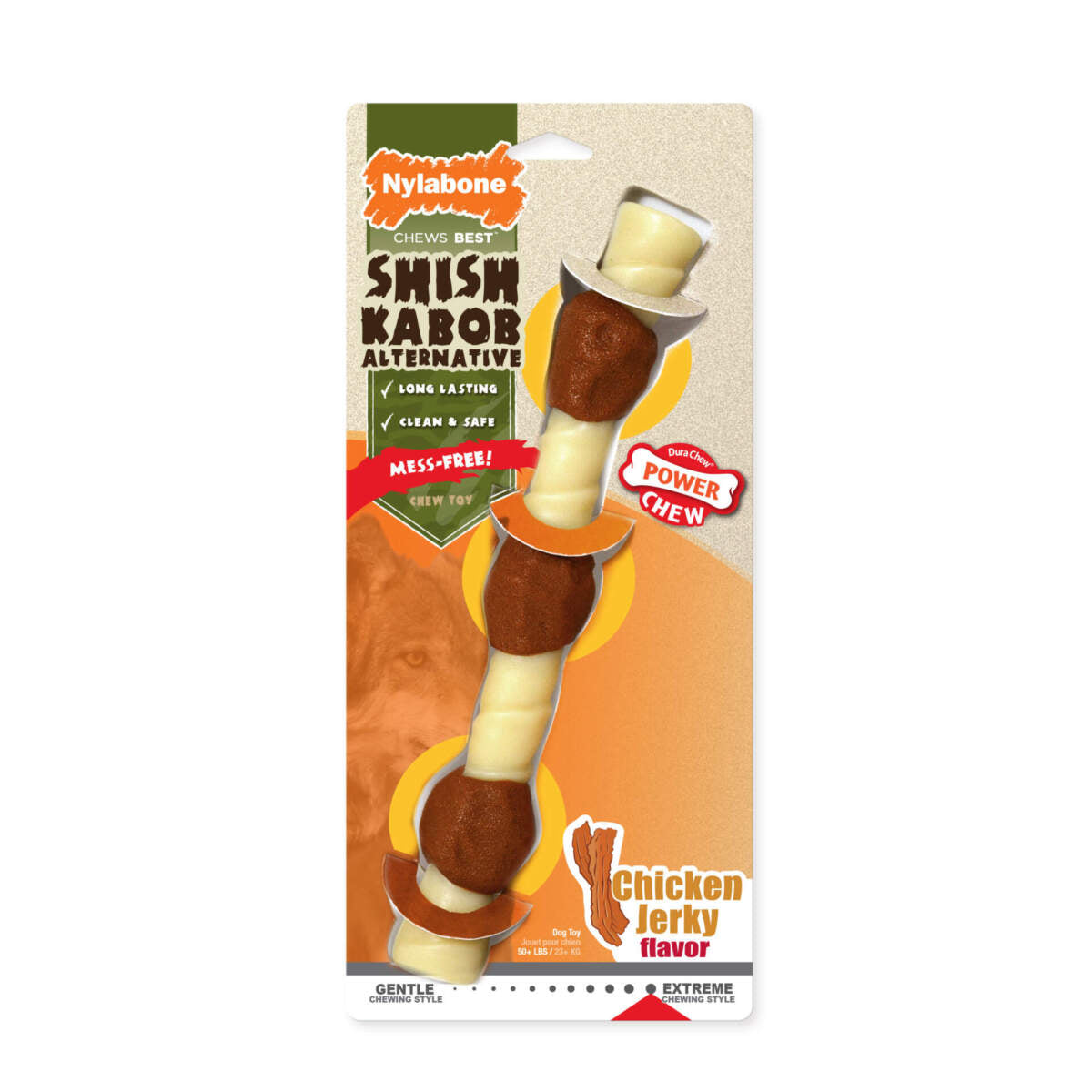 Power chew Shish Kabob (poulet) - Jouet à macher - Nylabone