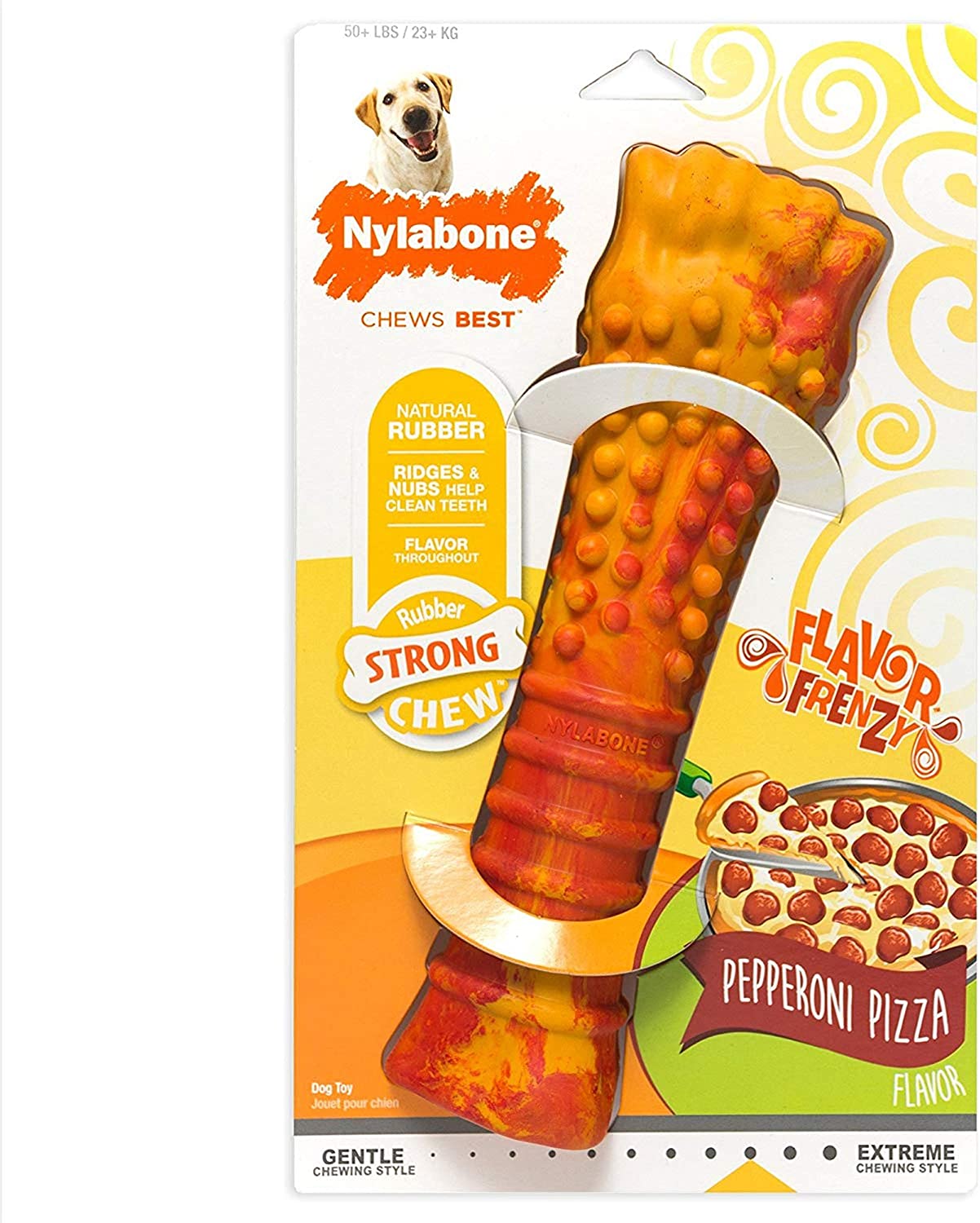 Flavor Frenzy Strong Chew (Pizza)- Jouets à mâcher - Nylabone