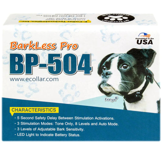 Barkless pro - Collier anti aboiements BP-504 - E-Collar