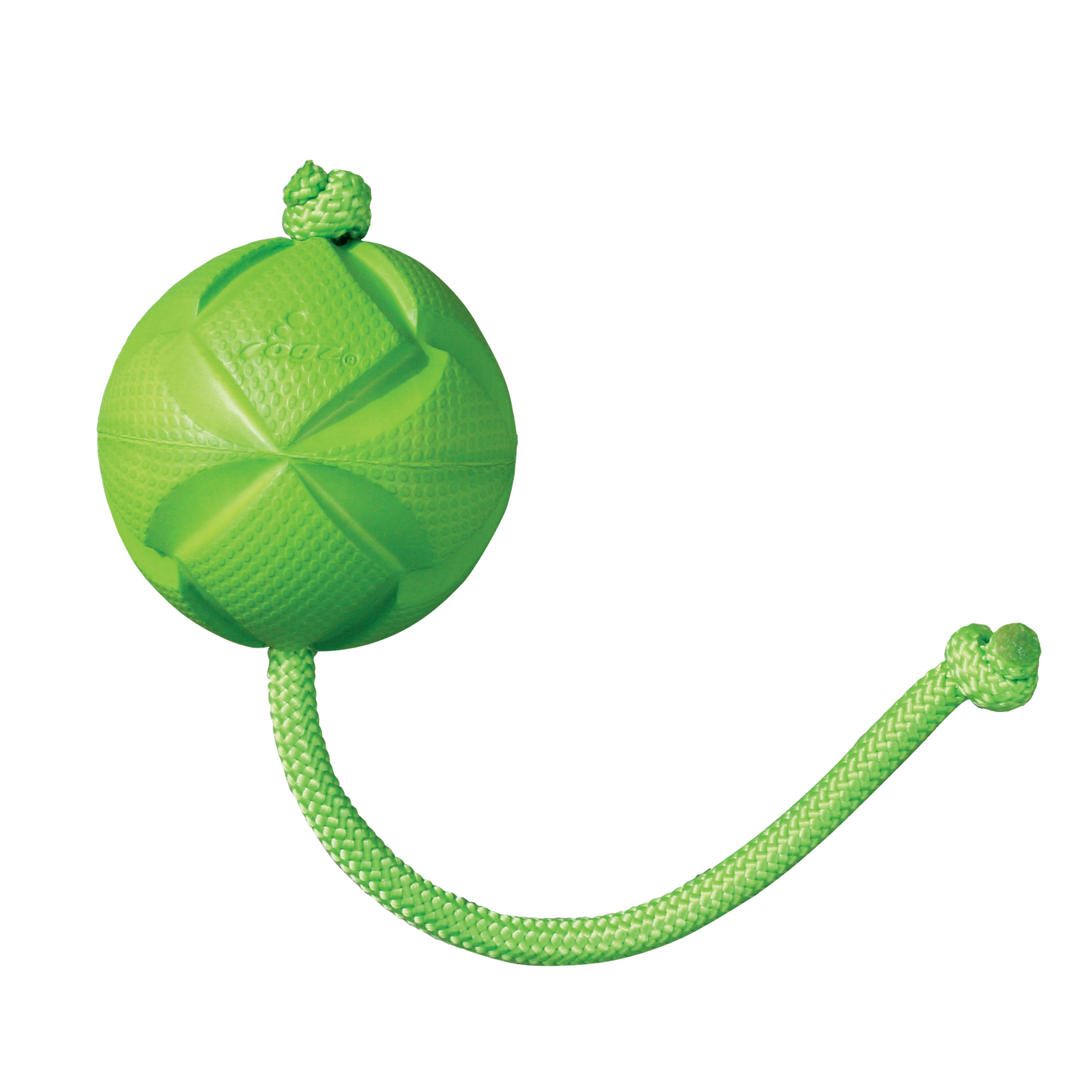 ROGZ FLINGZ BALL W/ ROPE BY KONG