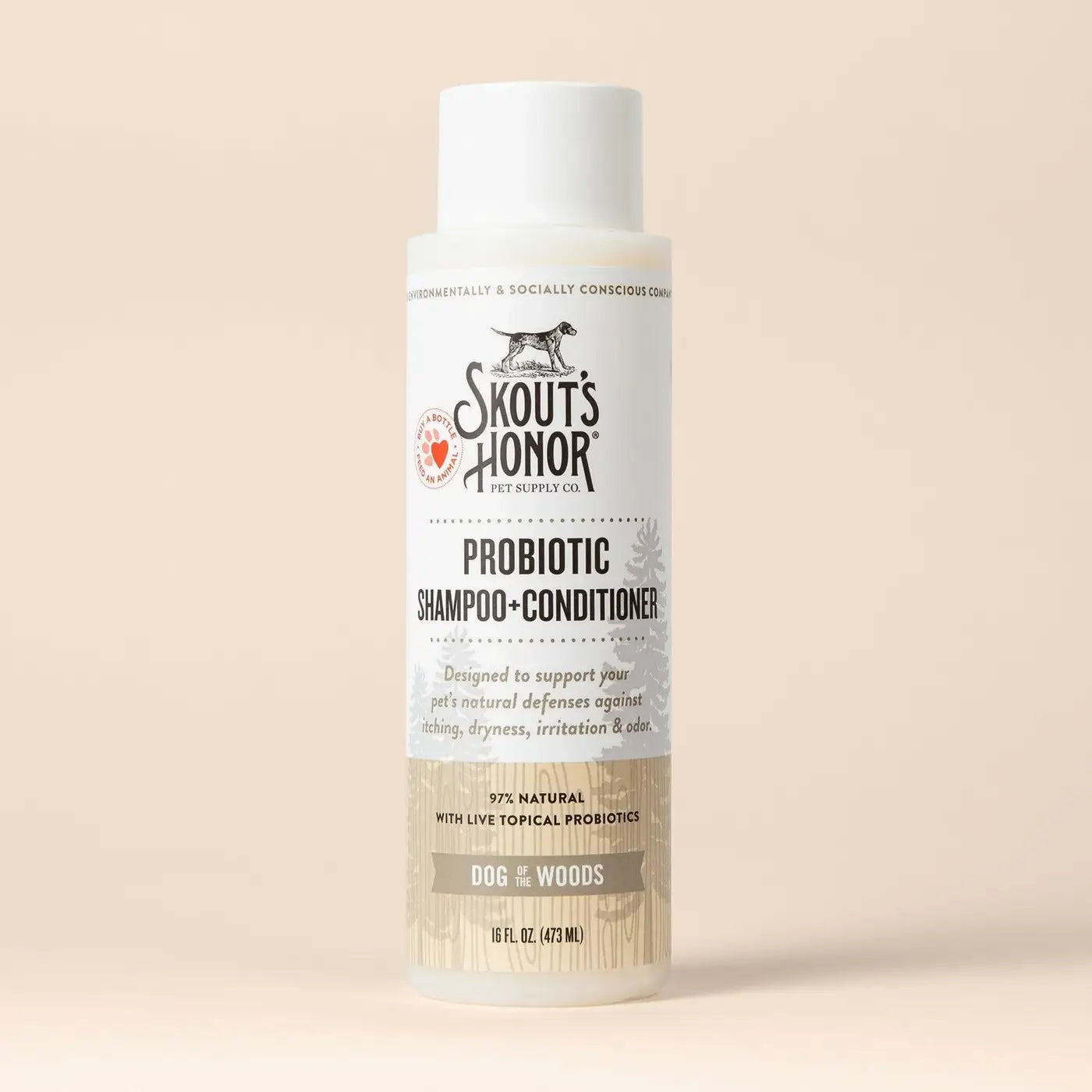 Shampooing et revitalisant probiotique 2 en 1 - Skout's Honor