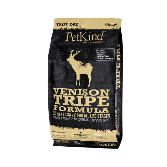 Formule tripes de venaison - PetKind (DISPONIBLE EN 2 FORMATS)