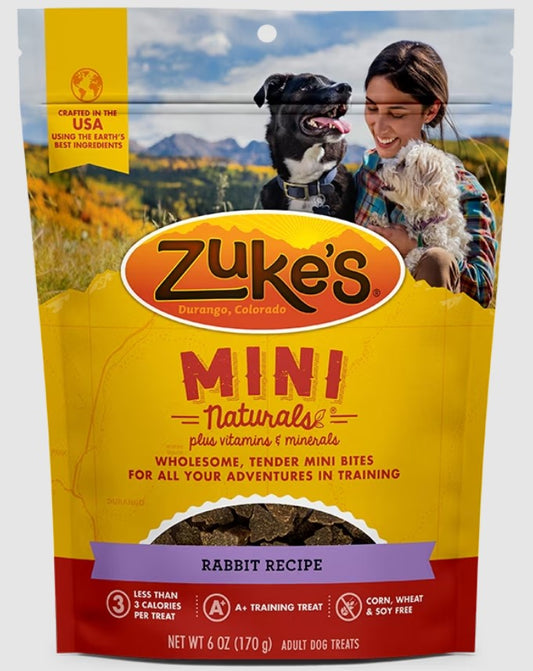 Mini Naturals - Gâteries/mini bouchées (Lapin) - Zuke's