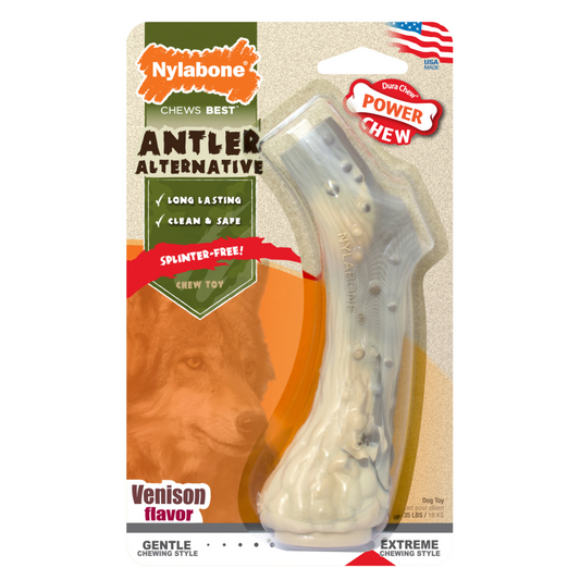 Power chew antler (venaison) - Jouet à macher - Nylabone