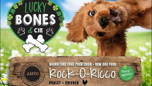 Rock-O-Ricco - Nourriture crue (poulet) - Lucky Bones